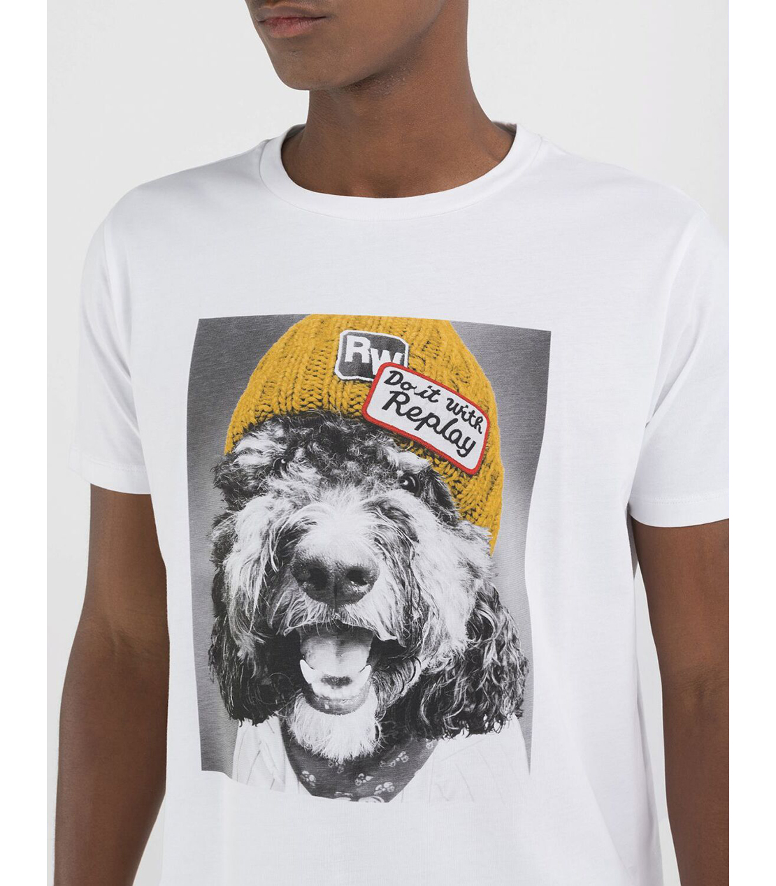 ベーシックジャージーDOG Tシャツ 詳細画像 ホワイト 3